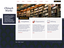 Tablet Screenshot of chinuchworks.org
